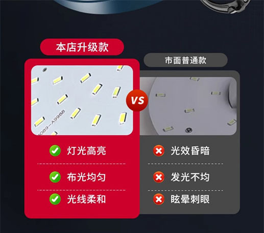 led充电飞碟灯露营灯节能户外充电灯照明灯长续航爆亮灯泡源头详情5
