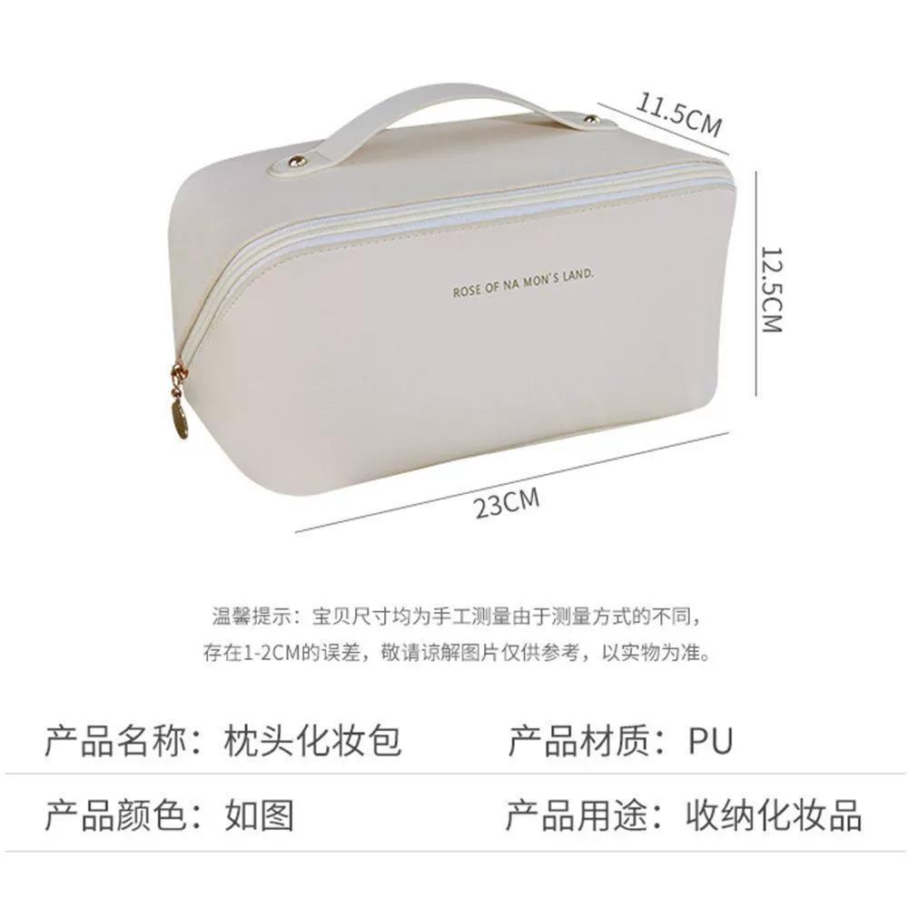 The 2023 new portable toiletry and storage bag for women, a large-capacity travel multi-functional princess makeup brush bag pic 6