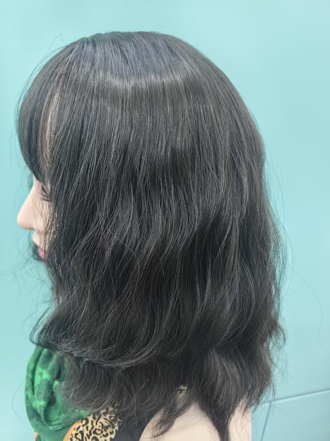 欧美跨境女士刘海假发波浪卷高温丝厂家直销详情6