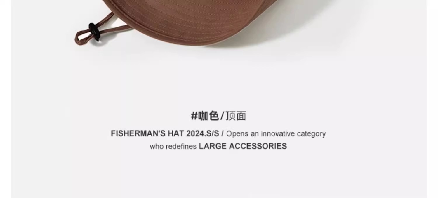 西部牛仔帽防晒帽女爬山户外渔夫帽太阳男遮阳帽子登山帽徒步儿童详情25