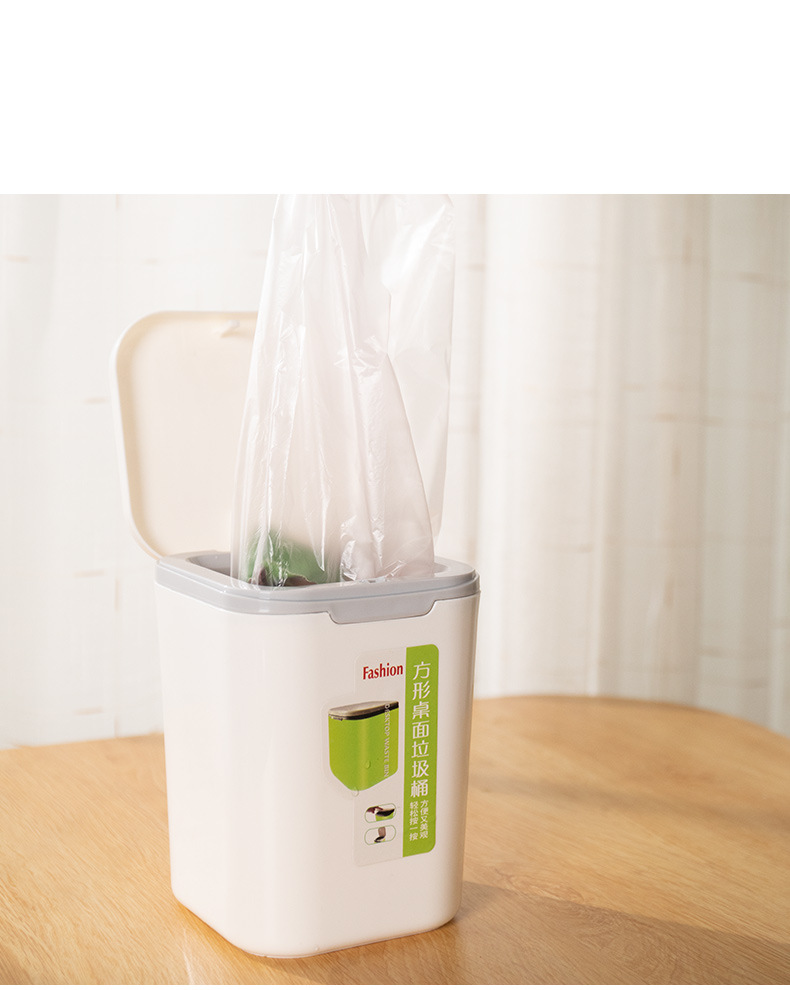 Thickened desktop garbage bag, small mini mini car household trash can, cat poop, pet plastic bag, garbage bag pic 15