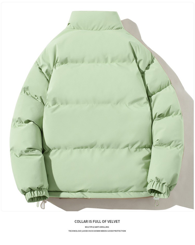 情侣羽绒棉衣外套男装青年加厚保暖棉服立领宽松面包服御寒棉袄子详情20