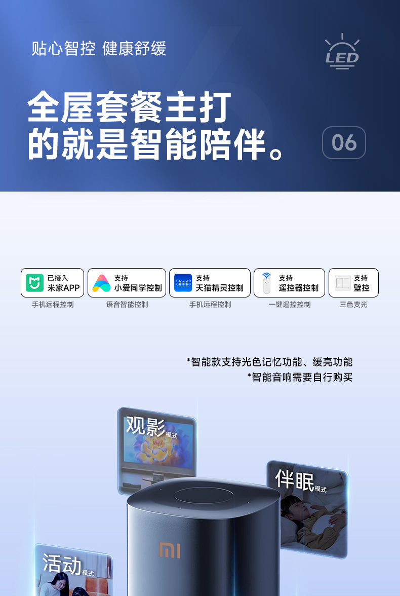 2025年新款超亮客厅灯大气现代简约led大灯主灯吸顶智能灯具套餐详情22