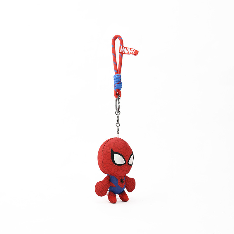 Disney-authorized Marvel Spider-Man, Iron Man and Hulk plush toy pendant Captain America keychain pic 18
