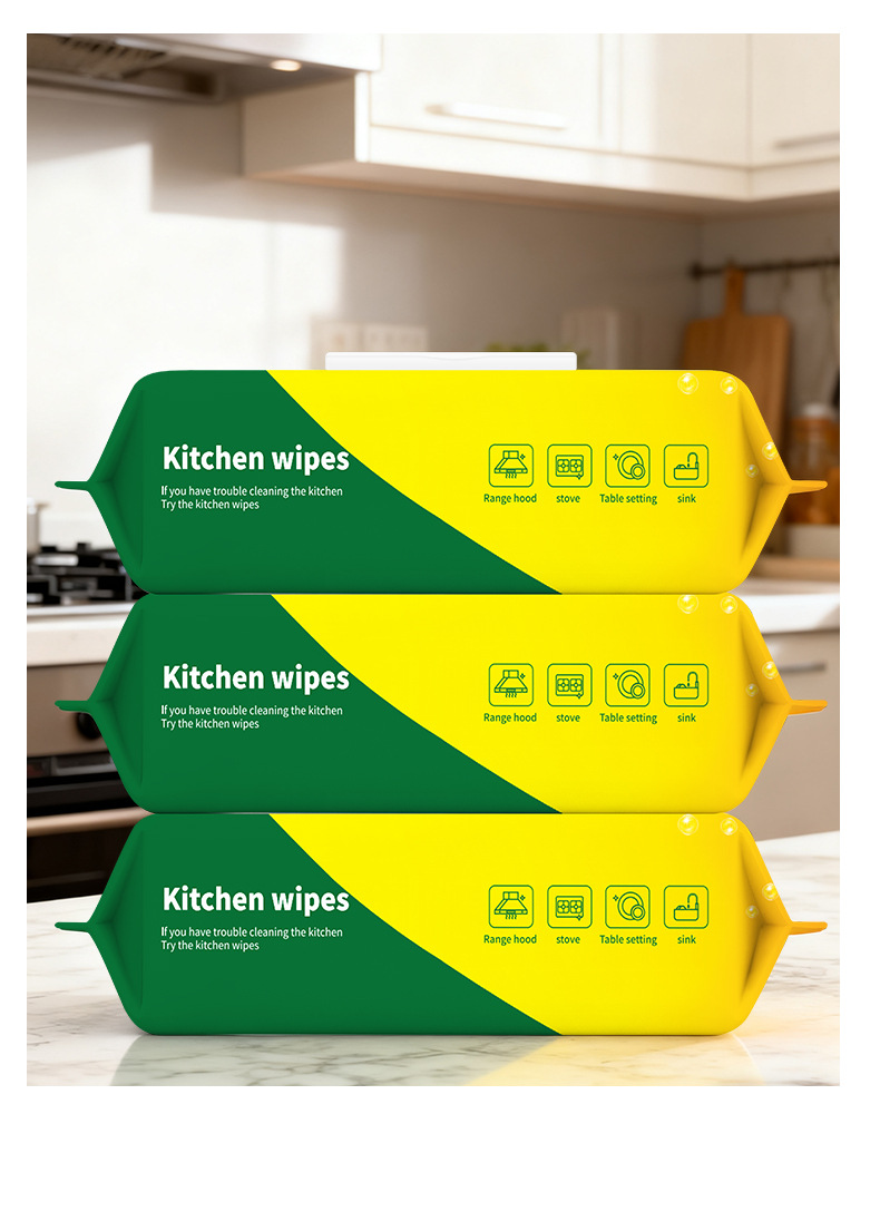 Toallitas de cocina desgrasar limpiando campana de cocina engrosar toallitas de cocina 40 toallitas de fábrica personalizadas pic 13