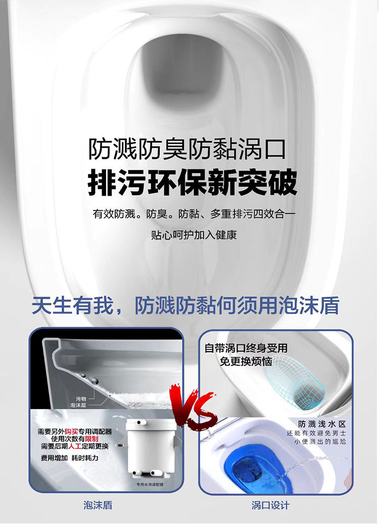 8128防溅水冻裂卫浴家用抽水马桶座便器洁具批发酒店工程坐便器详情10