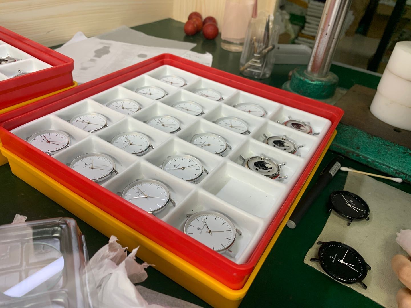 大表盘石英木表新款DIYwristwooden日本2035机芯现货支持一件代发详情52