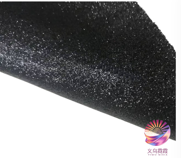 格利特PU皮革金葱闪粉反光面料珠光地毯箱包鞋材手机壳女装连衣裙时尚材质详情9