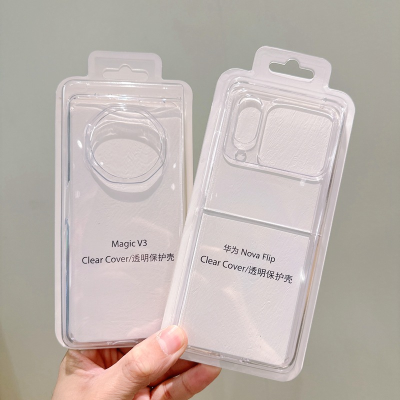 适用三星zflip6手机壳PC全透明折叠屏壳Galaxy Z Fold6保护套硬壳详情2