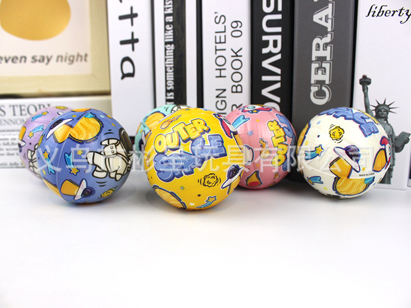 Cross-border Amazon PU sponge foam astronaut squeeze release ball, children and teenagers outdoor sports elastic ball pic 4
