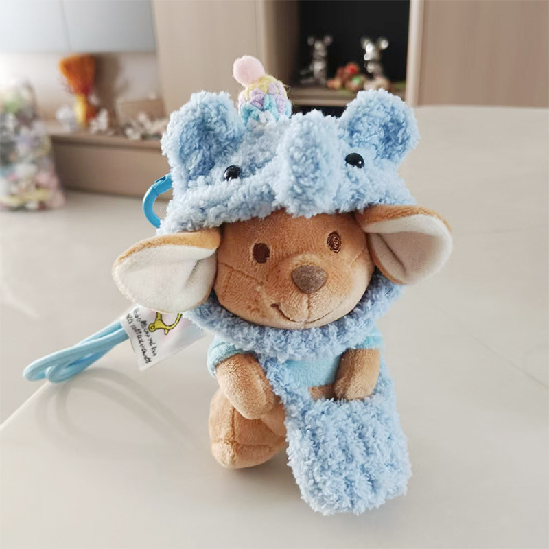 Creative little bean figurines, plush pendants, keychains, cute bags, hanging decorations, accessories, birthday gifts, claw machine dolls pic 3