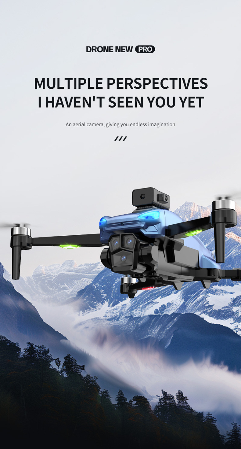 Cross-border best-selling remote-controlled drone with screen, professional aerial photography, GPS positioning, dual-camera, long-range aircraft pic 1