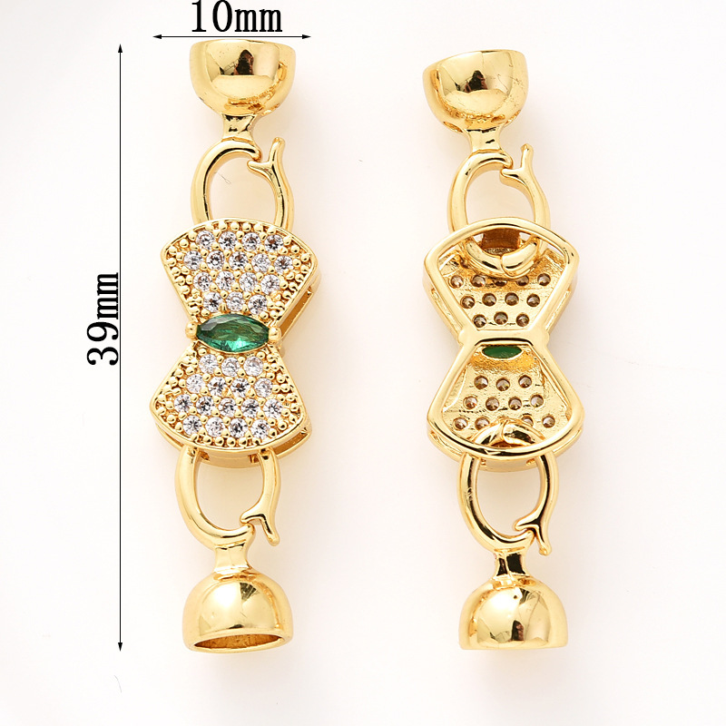 Zhuji pearl necklace buckle 8-shaped buckle, handcrafted end buckle, connecting buckle, mother-and-child buckle, sweater chain, universal buckle, DIY accessories pic 22