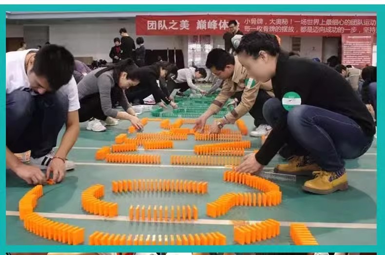 多米诺骨牌儿童益智力动脑玩具小学生男女孩比赛专用成人积木拼装详情14