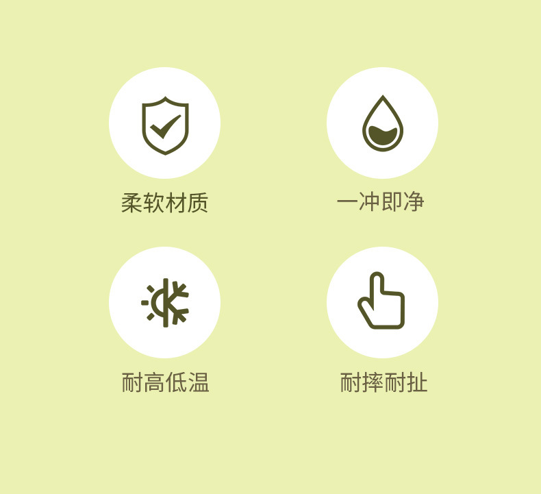 婴儿儿童硅胶餐具食品级辅食碗宝宝吃饭防摔碗带吸盘带盖子硅胶碗详情3