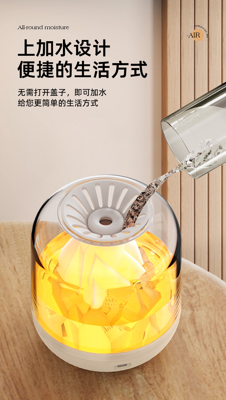 空气加湿器小型家用静音卧室学生宿舍办公室桌面便携车载补水喷雾详情12