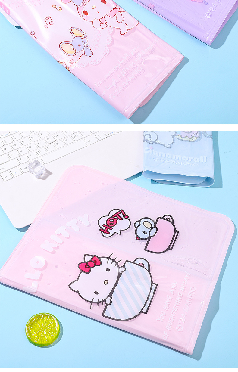 三丽鸥正版授权冰垫办公椅座垫水垫学生女夏季卡通可爱九宫格冰垫详情15