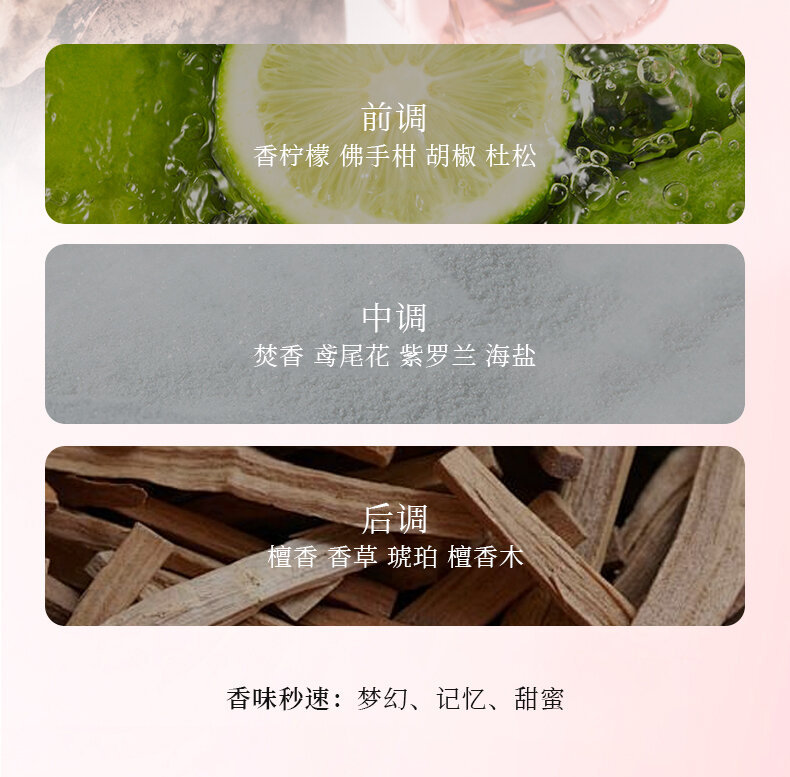 香水日记永远爱慕香水玫瑰香调清新自然持久留香高级感女士香水详情8