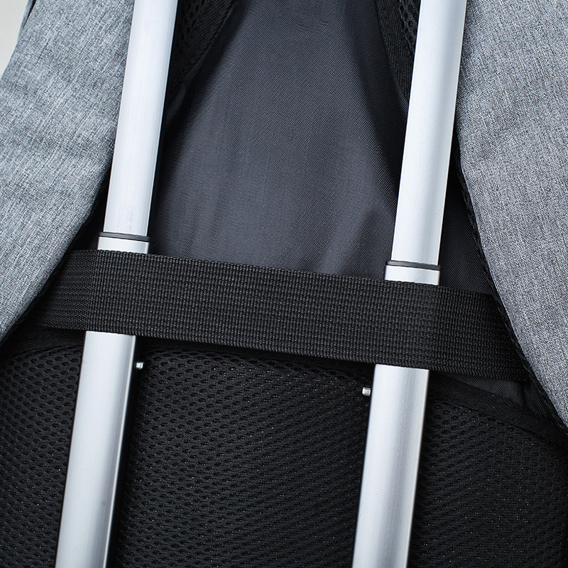 男士背包大学生双肩包简约商务电脑包大容量休闲上班通勤旅行背包详情39