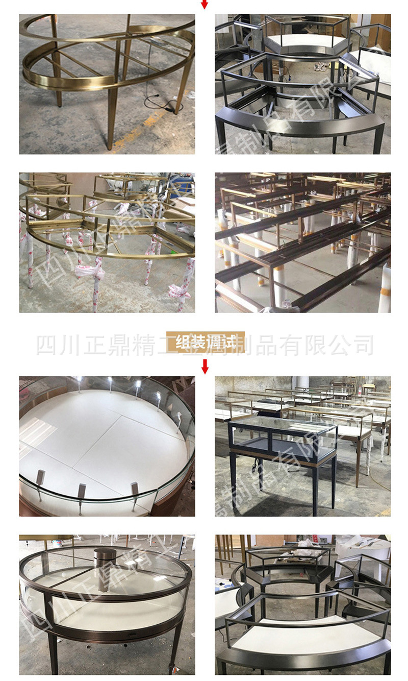 Museum display cabinets, calligraphy and painting, cultural relics, ceramics, constant humidity and constant temperature display cabinets, exhibition hall metal glass wall-mounted cabinets pic 14
