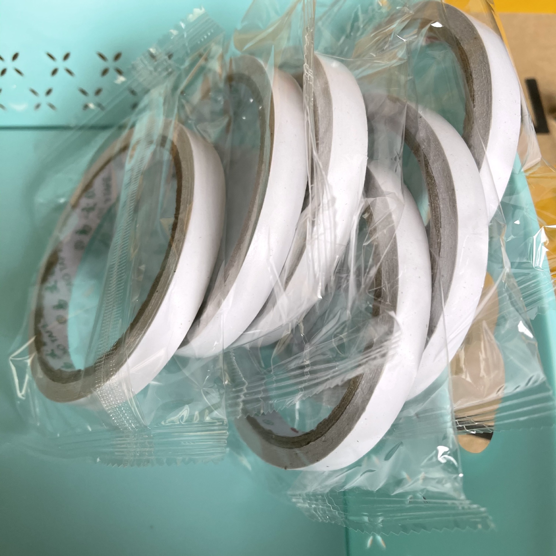 【 Zone 1-2 】【 Individual Packaging 】 Double-sided tape 300 yuan per box, individual packaging stationery double-sided tape, single and double-sided adhesive tape, hand-torn double-sided tape, 1 yuan for wholesale supply, 2 yuan for wholesale pic 6