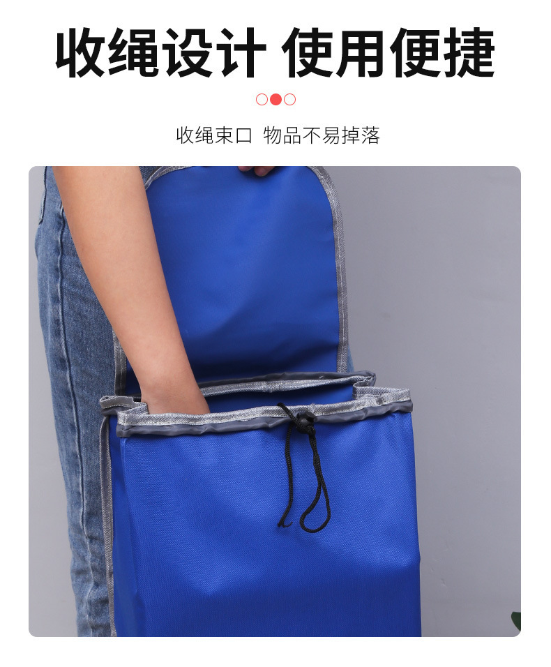 便携购物车小推车拉货轻便拖车爬楼家用拉杆老人买菜小拉车可爬楼详情7