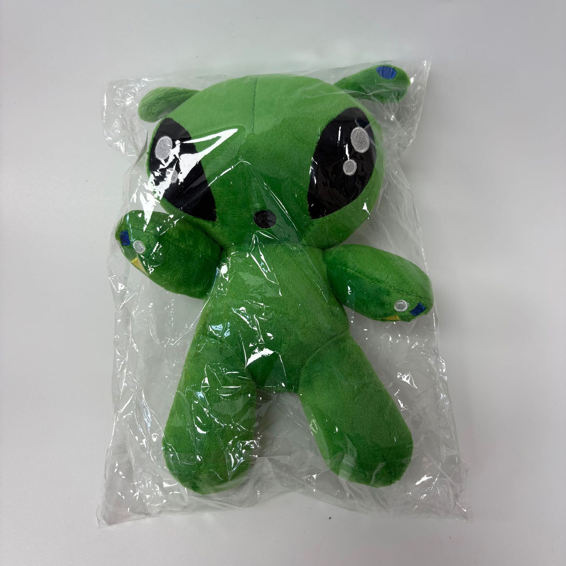 New cross-border AFTONSPARV green alien plush green alien plush doll pic 7