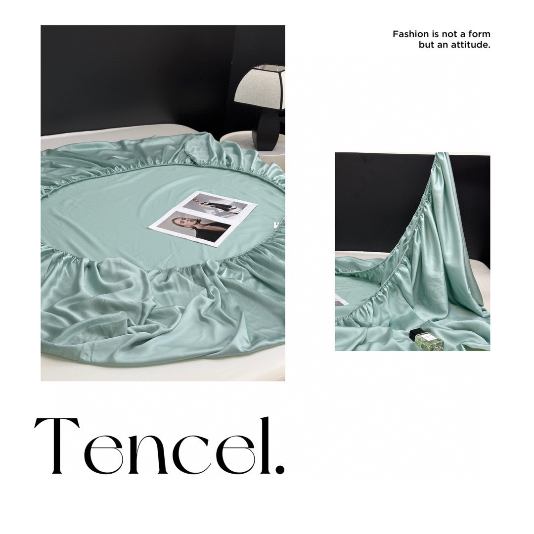 Tencel quilt cover bed cover, single piece, simple and cool summer ice silk bed sheet, suitable for sleeping naked, tatami dust cover pic 116