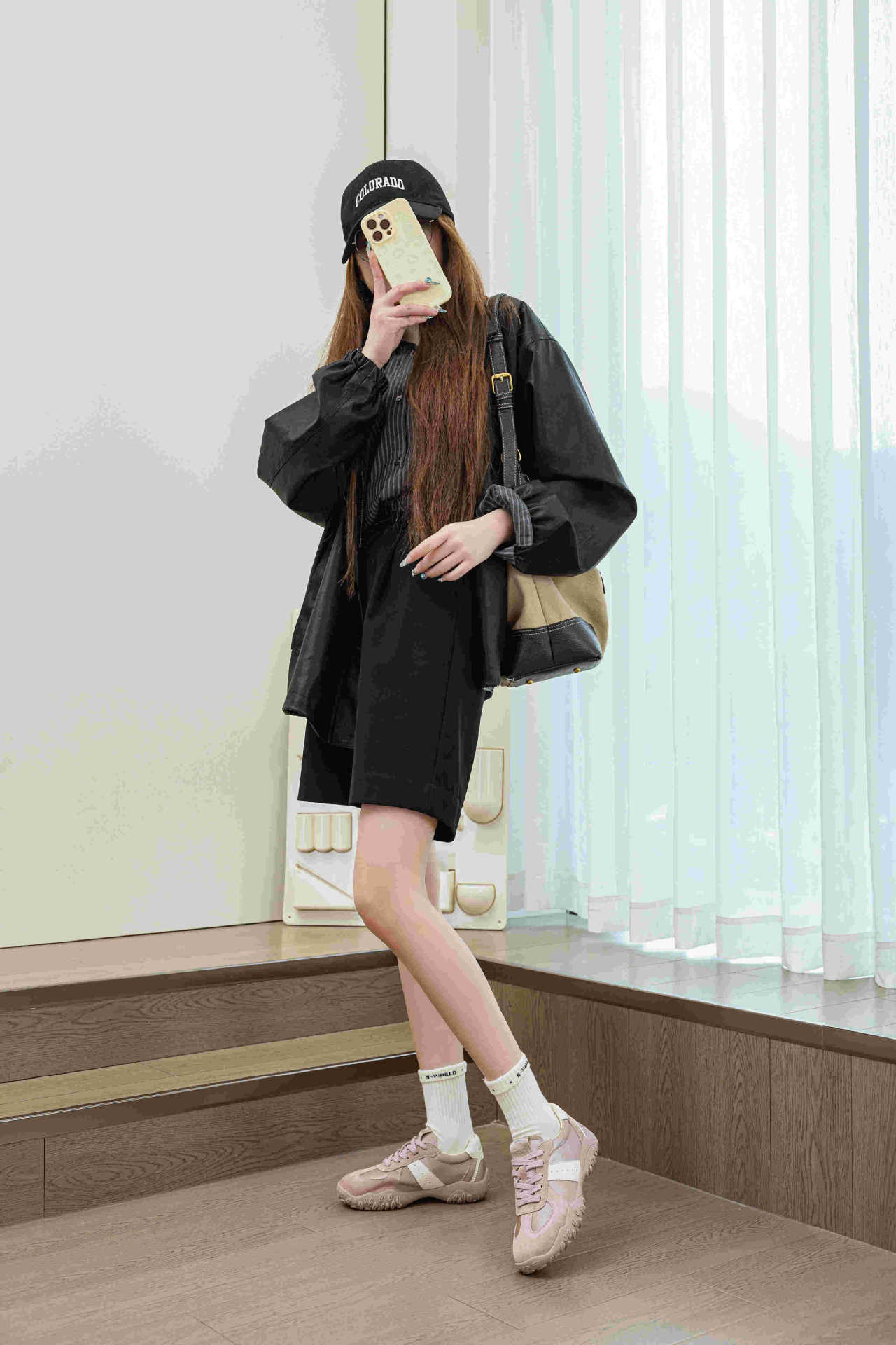 A new type of leather anti-slip and versatile De Xun shoes for women with soft soles, 56002, which can increase height by 7 cm pic 15