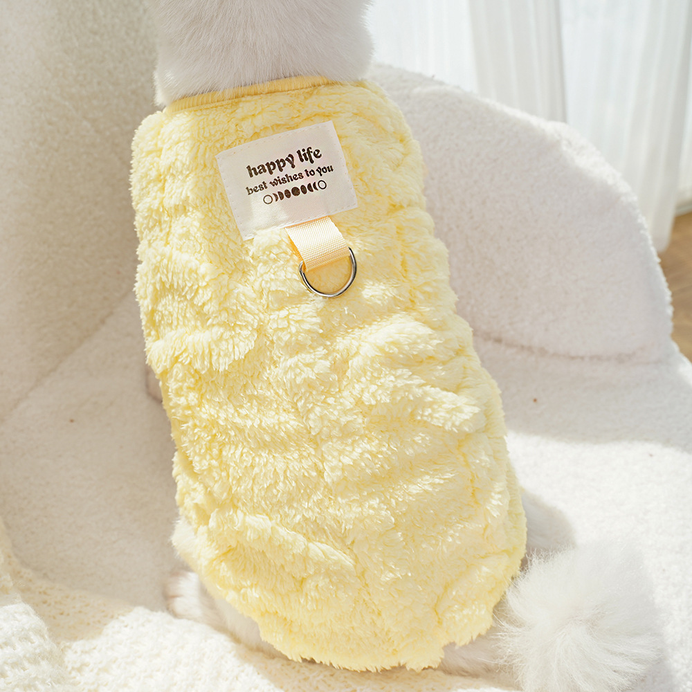 Ropa para perros invierno teddy by bears pomerania small dog mascotas otoño invierno plus peluche tracción peluche suministros para gatos pic 10