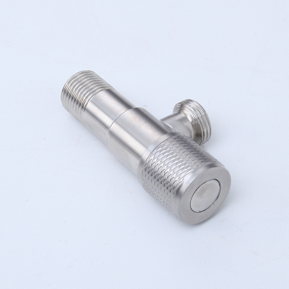 304不锈钢角阀一进二出马桶角阀加长三角阀加厚黄铜阀芯卫浴批发详情50