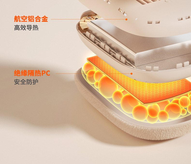 新款毛绒暖手宝充电宝二合一热水袋迷你石墨烯暖手袋批发2023爆款详情9