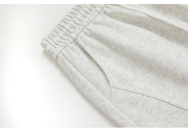 美式弯刀阔腿裤女春秋2025新款高腰宽松直筒运动休闲香蕉卫裤详情38