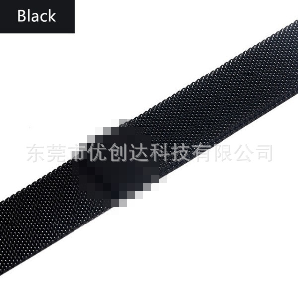 适用苹果49mm米兰尼斯磁吸表带1-8910代不锈钢金属iwatch米兰尼斯详情1