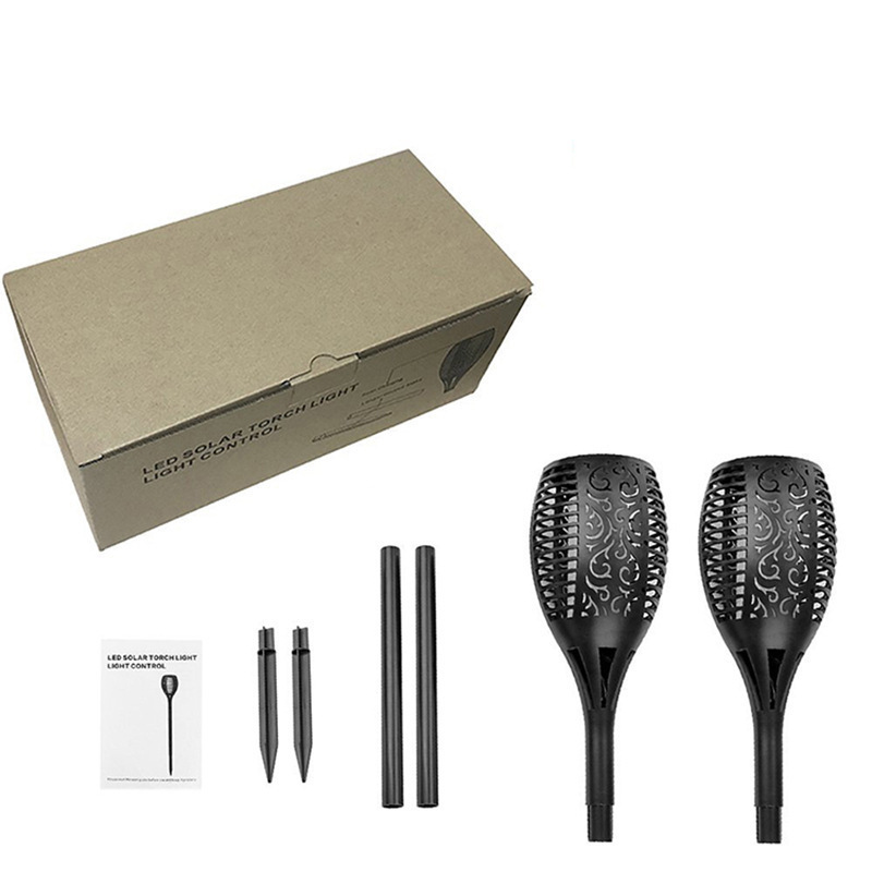 火把灯太阳能地插灯户外防水过道别墅景观庭院灯草坪灯火焰灯厂家详情17