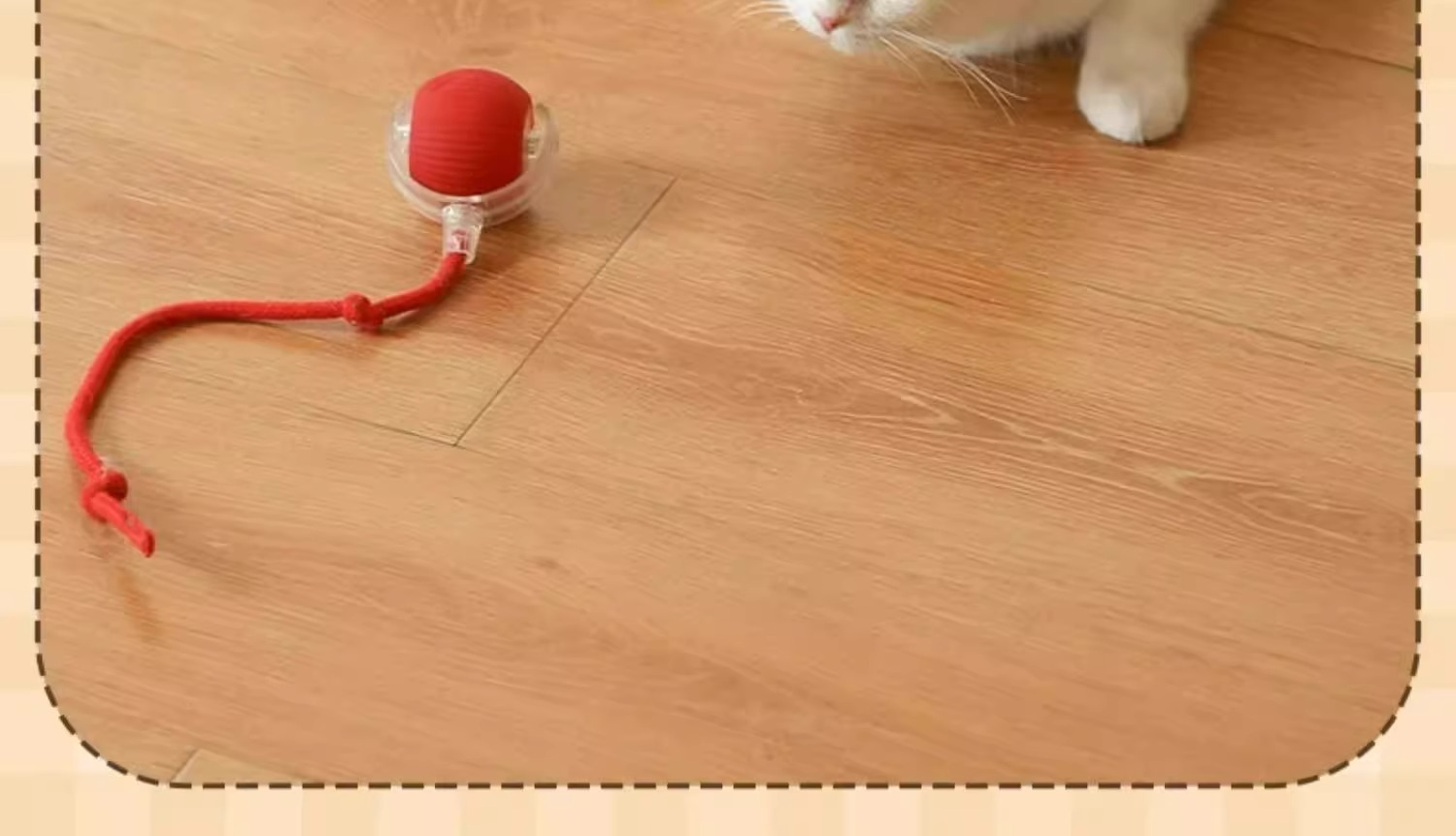 Cat toys: Automatic cat teasing ball for self-entertainment and boredom, smart cat teasing stick for energy consumption, Tuk Tuk ball, electric dog teasing ball pic 7