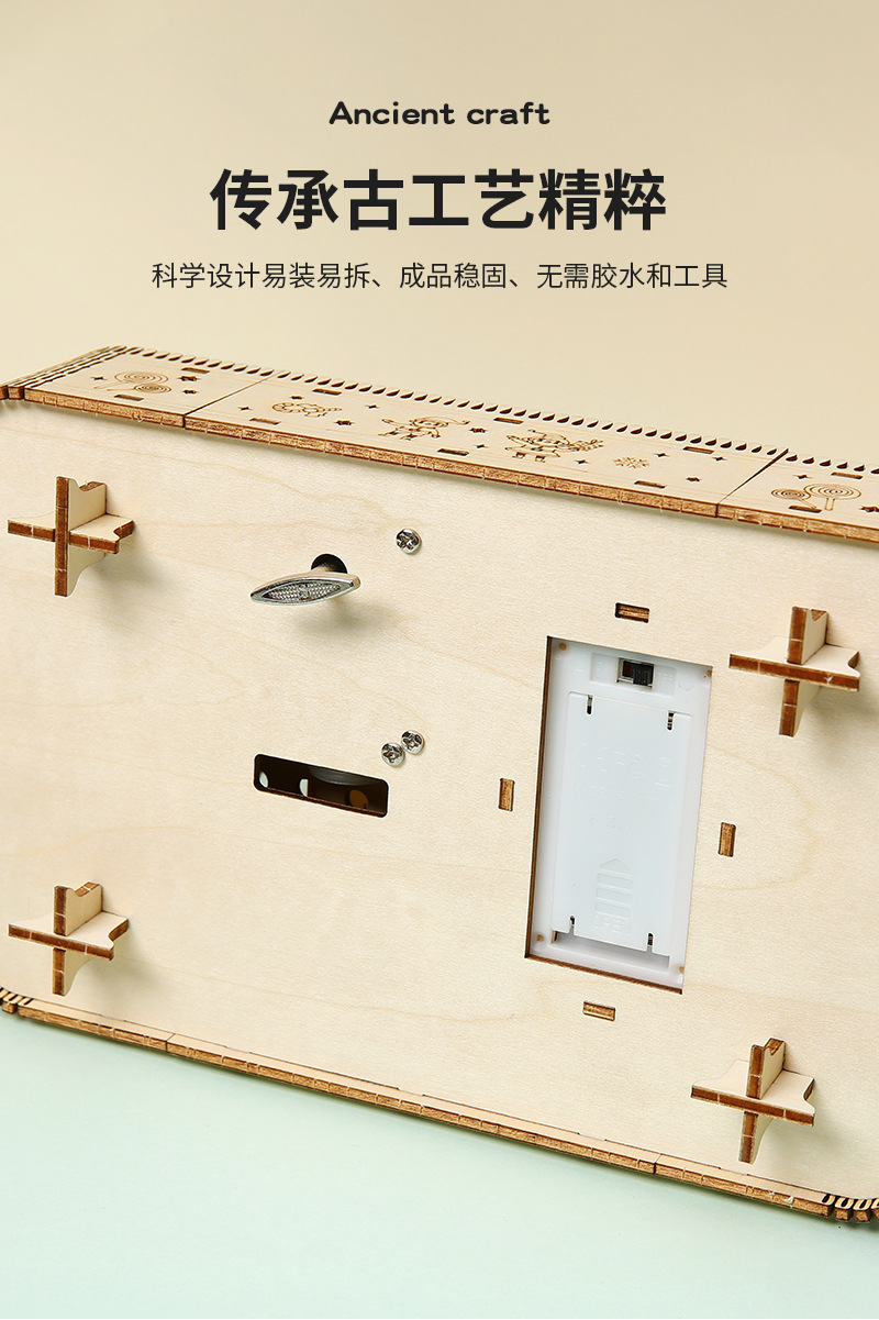 盛烨水晶弹枪木质摩天轮模型水弹枪M416硅胶面具蜘蛛配件硅胶详情6