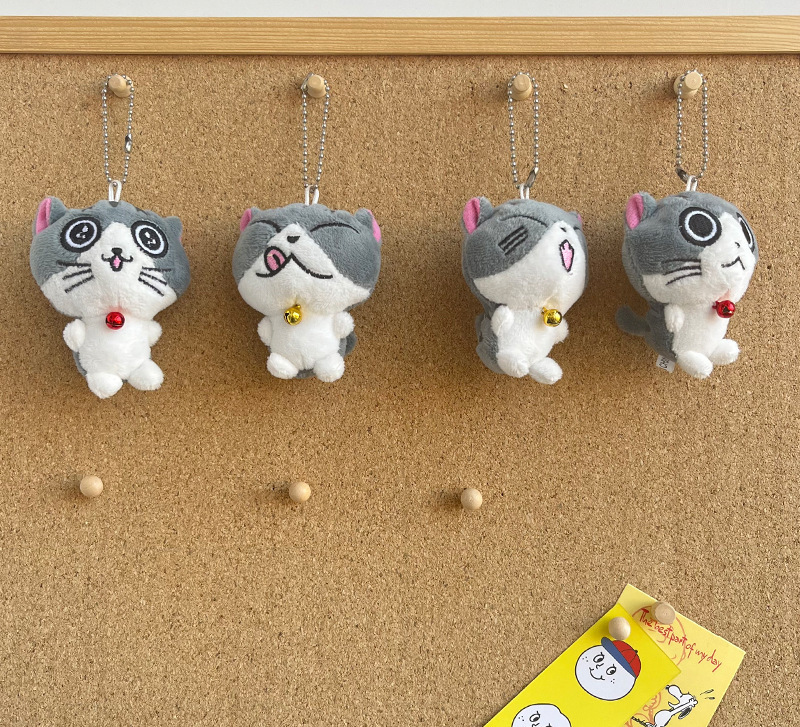Plush toys, little cat dolls, cheese cat dolls, small mini keychains, cute and creative cartoon bag pendants pic 10