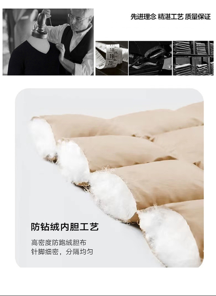 羽绒服男2025冬季新款短款加绒加厚轻薄韩版潮流男士立领外套批发详情6