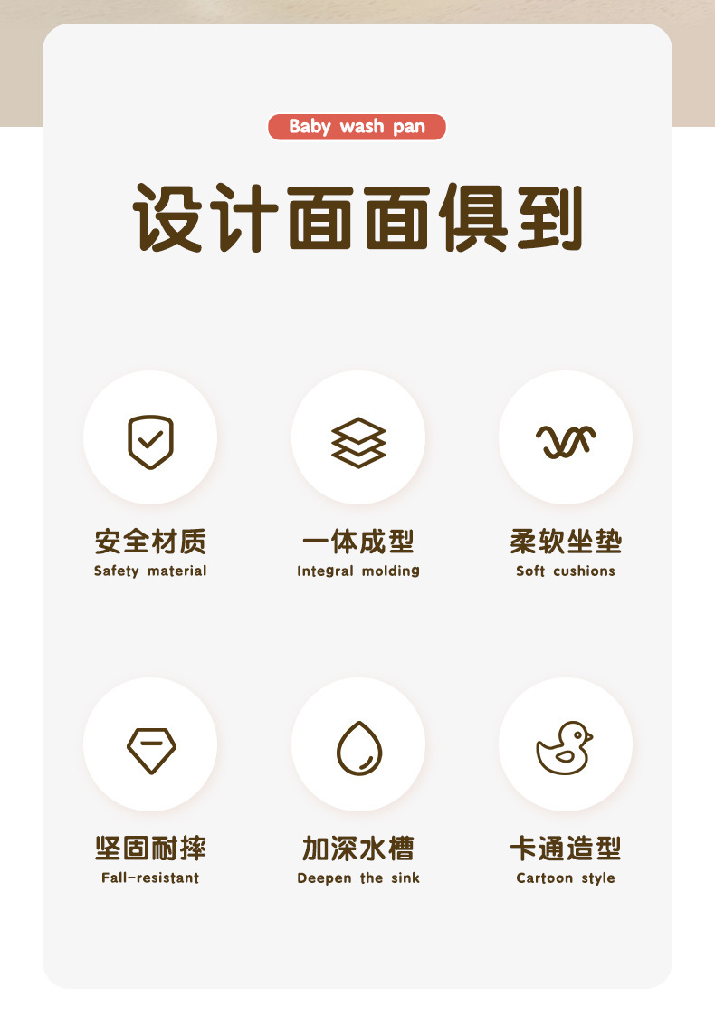 婴儿洗屁股神器宝宝洗屁屁盆坐浴盆坐便盆用品儿童坐便器坐便器新详情2