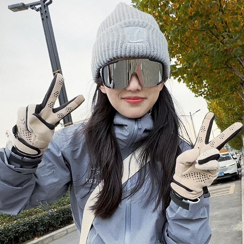 成品近视镜骑行眼镜户外滑雪防风沙登山跑步自行车运动变色太阳镜详情24