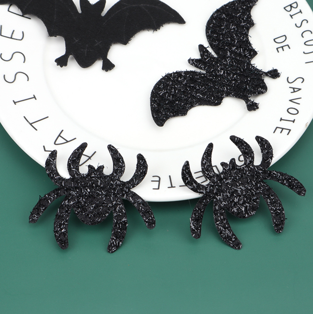 跨境万圣节蝙蝠蜘蛛节日摆件发饰服装帽子道具装饰diy饰品配件详情6