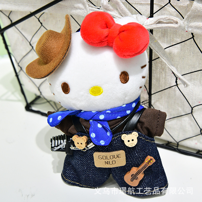 凯蒂猫小挂件可爱hellokitty毛绒公仔玩偶包包挂饰Kitty创意潮品详情15