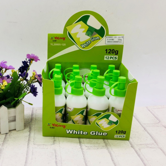 Yalong Cross-border PVA milky white liquid non-alcoholic white liquid adhesive pic 3