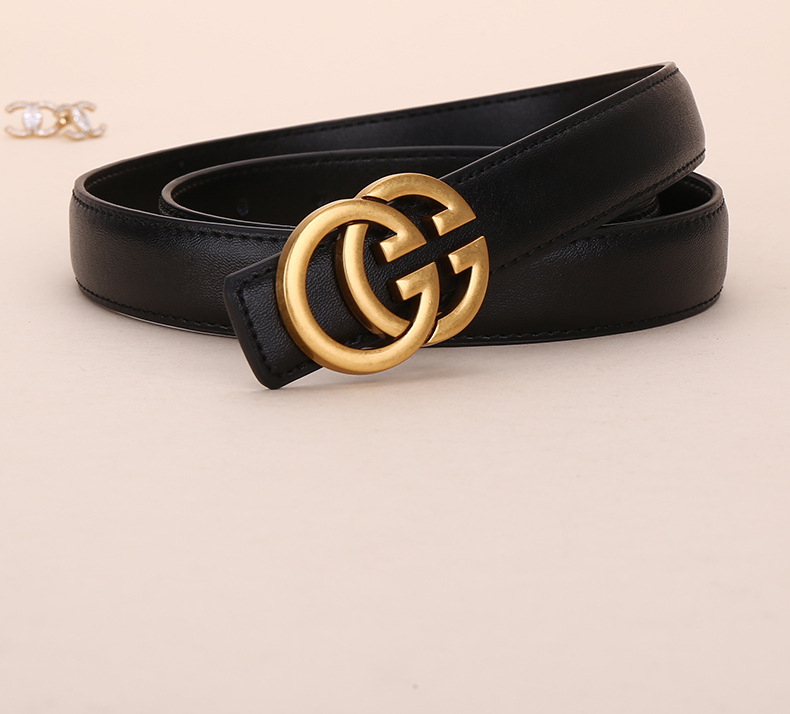 G字女士真皮皮带牛皮腰带商务休闲简约时尚百搭西装字母裤带ins风详情17