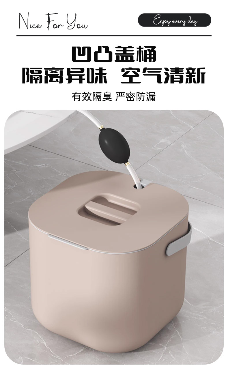 Cubo de té aiyuhui cubo de aguas residuales cubo de basura de mesa de té para uso doméstico cubo de té redondo de lujo ligero cubo de residuos de té para té pic 9