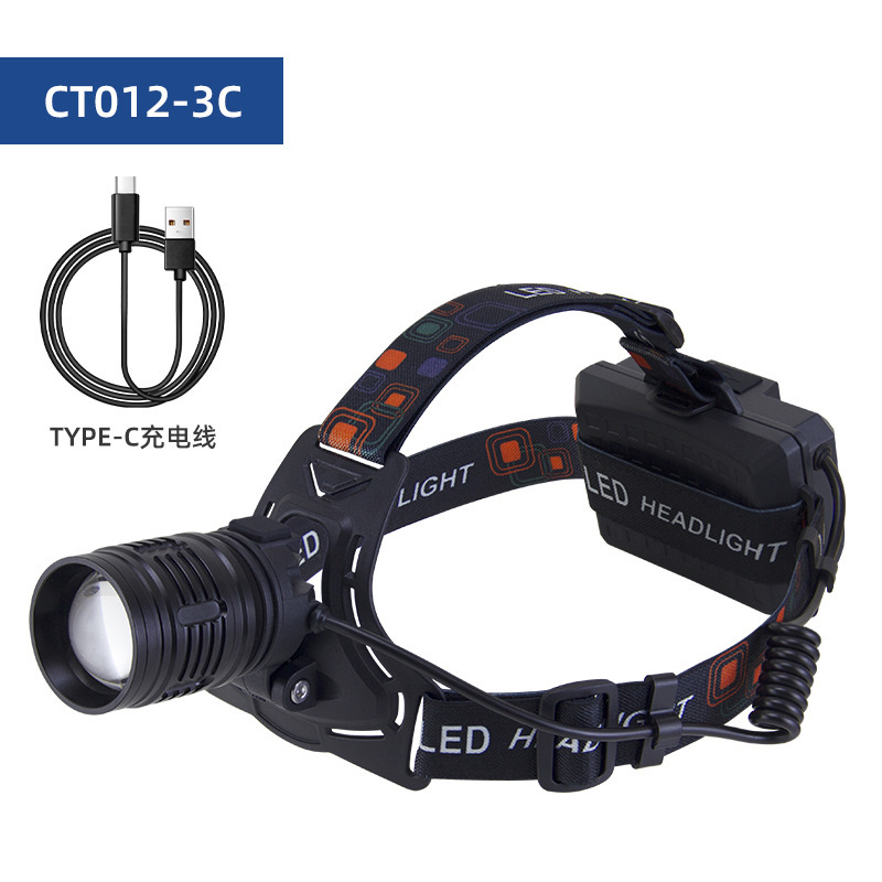 The new high-power P50 headlamp from Pailide features a strong zoom and is made of aluminum alloy for outdoor night fishing and cycling. There are multiple options available pic 13