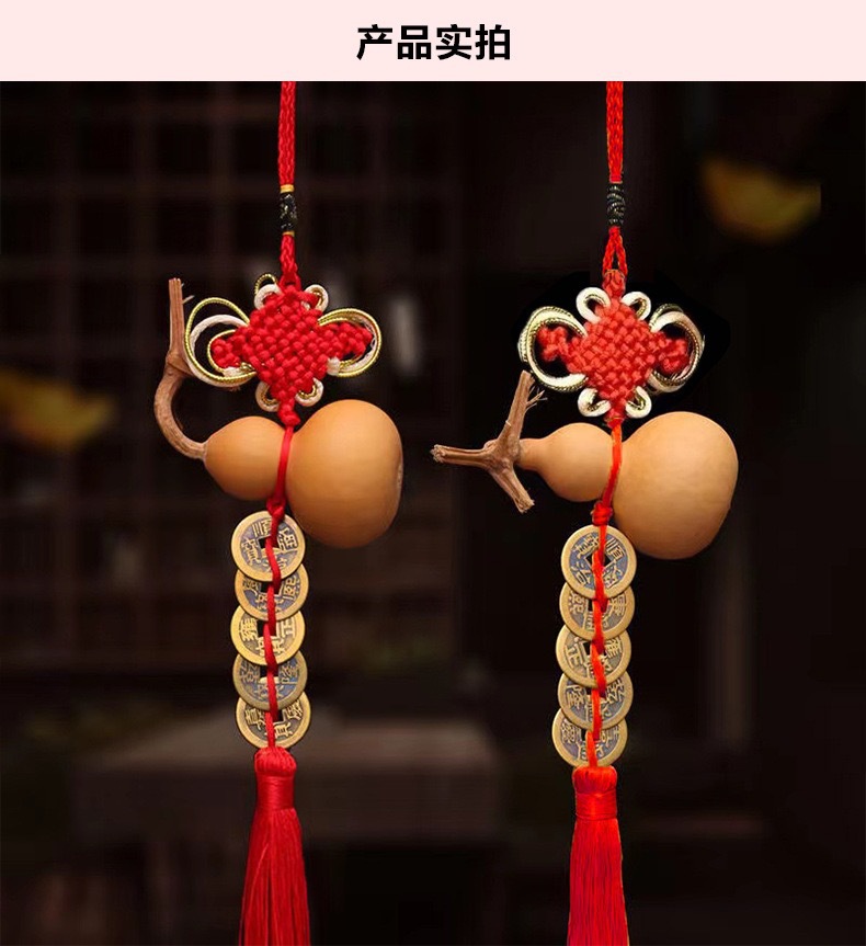 2026 New Natural gourd Fine cultural playthings, hand-twisted small gourd handicrafts, wholesale from American gourd manufacturers pic 5