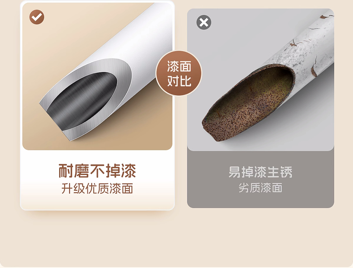 免打孔伸缩杆免钉晾衣杆衣架不锈钢窗帘挂杆浴帘杆子门帘衣柜撑杆详情14