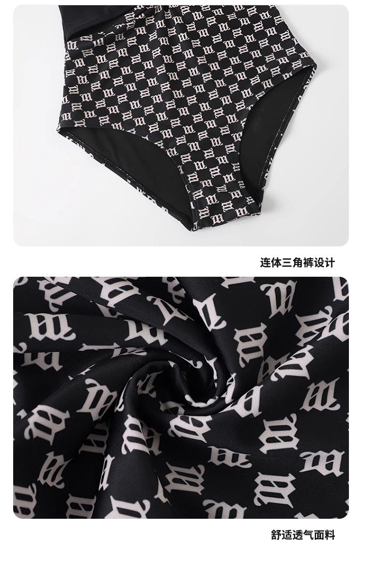 New sexy, hollowed-out and irregular one-piece swimsuit for women, pure and alluring style, concealness and slimming, seaside vacation swimsuit for women -107057 pic 13